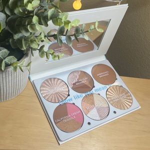 OFRA | ON THE GLOW highlighting & bronzing palette